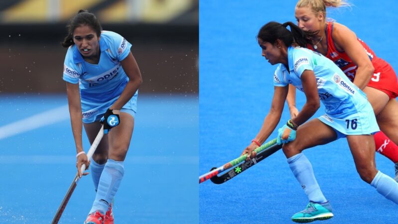 Vandana becomes first Indian woman to score Olympic hat-trick in Hockey.
