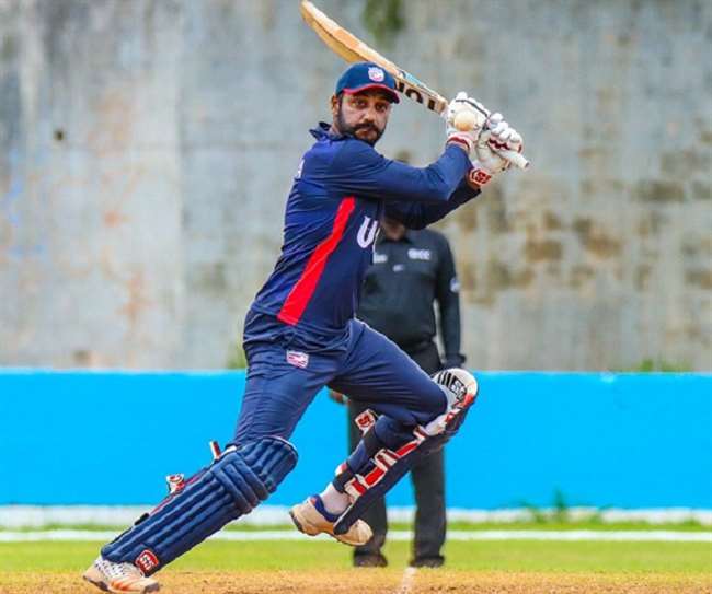Jaskaran Malhotra’s 173* thrashes PNG, Malhotra hits six sixes in the over.