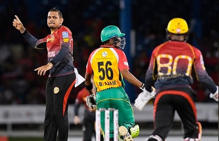 CPL 2021 : Spinners set up big win for Trinbago Knight Riders.
