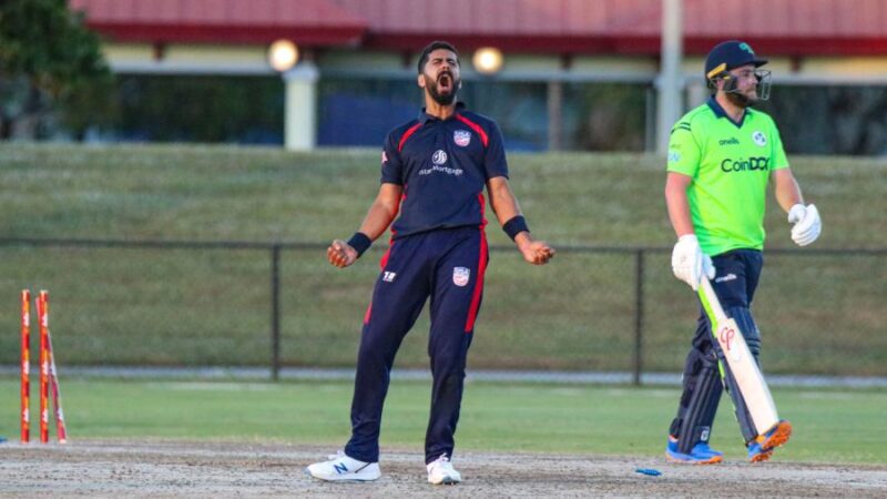 USA beat Ireland by 26 runs in the first T20I