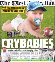 Australian newspaper mocks Ben Stokes by showing him as ‘crybaby’ with nappies;  English skipper responds